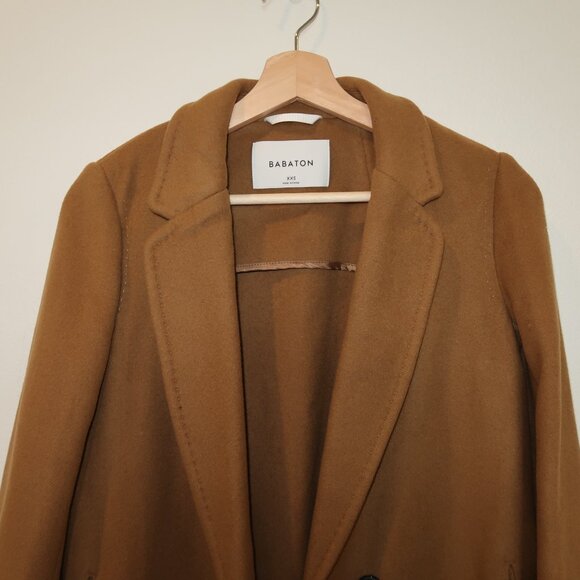 Babaton New Stedman Coat - Virgin Wool blend XXS - Picture 2 of 11